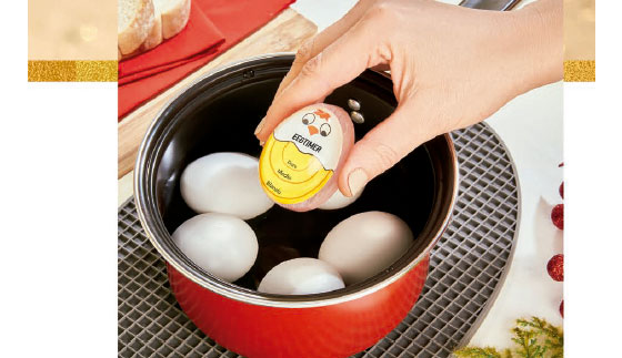Detector de cocción de huevos Vivari